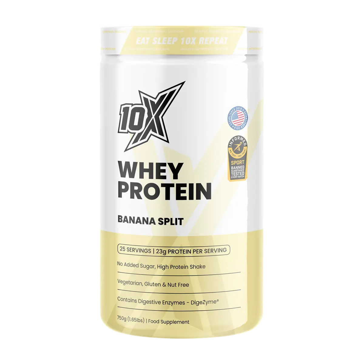 10X Athletic 10X Whey Protein