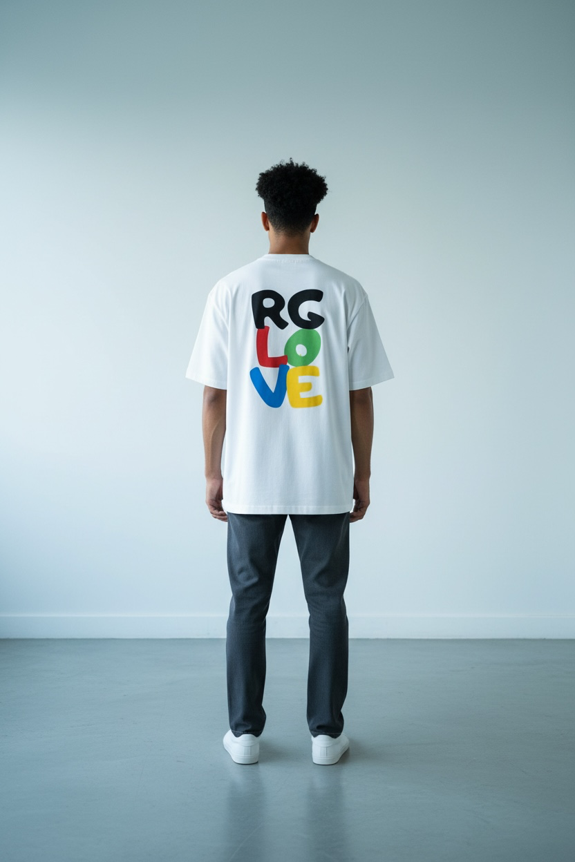 RG Love White T-Shirt