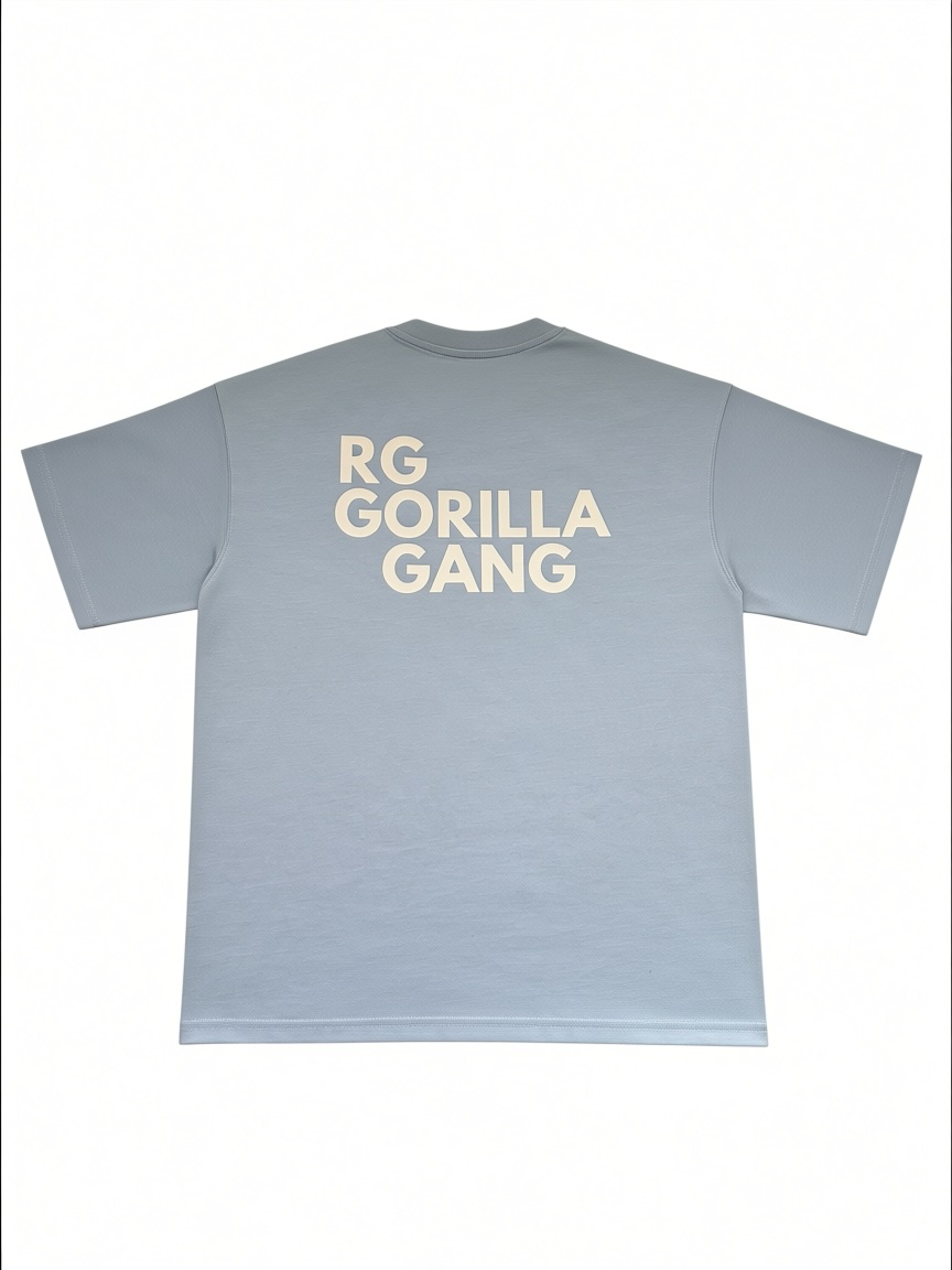 RG Gorilla Gang Baby Blue T-shirt