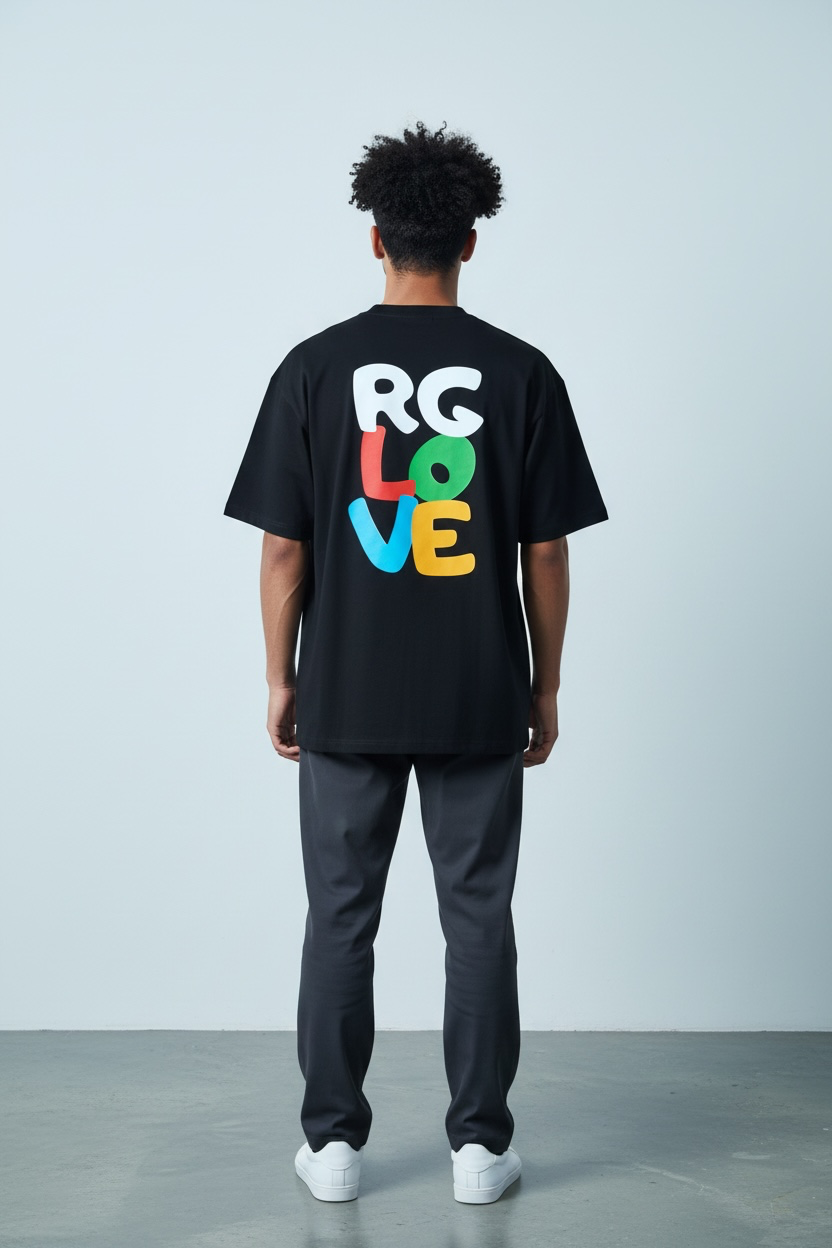 RG Love Black T-shirt