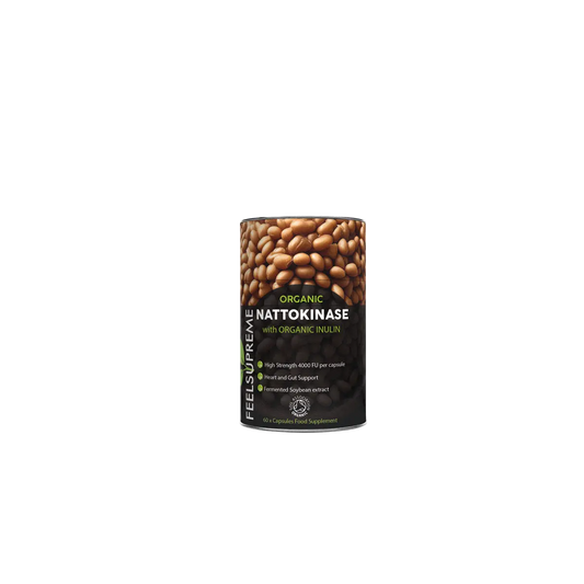 Feel Supreme Organic Nattokinase with Inulin Supplement