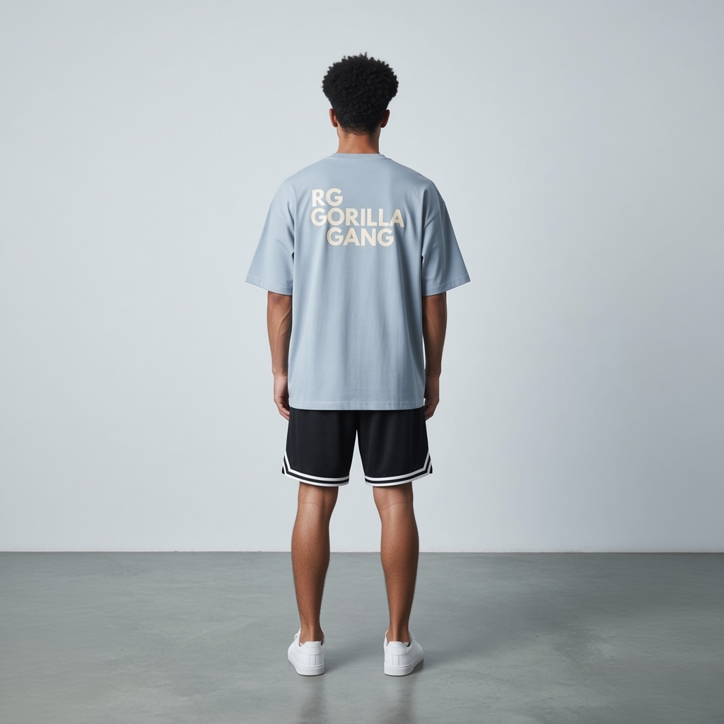 RG Gorilla Gang Baby Blue T-shirt