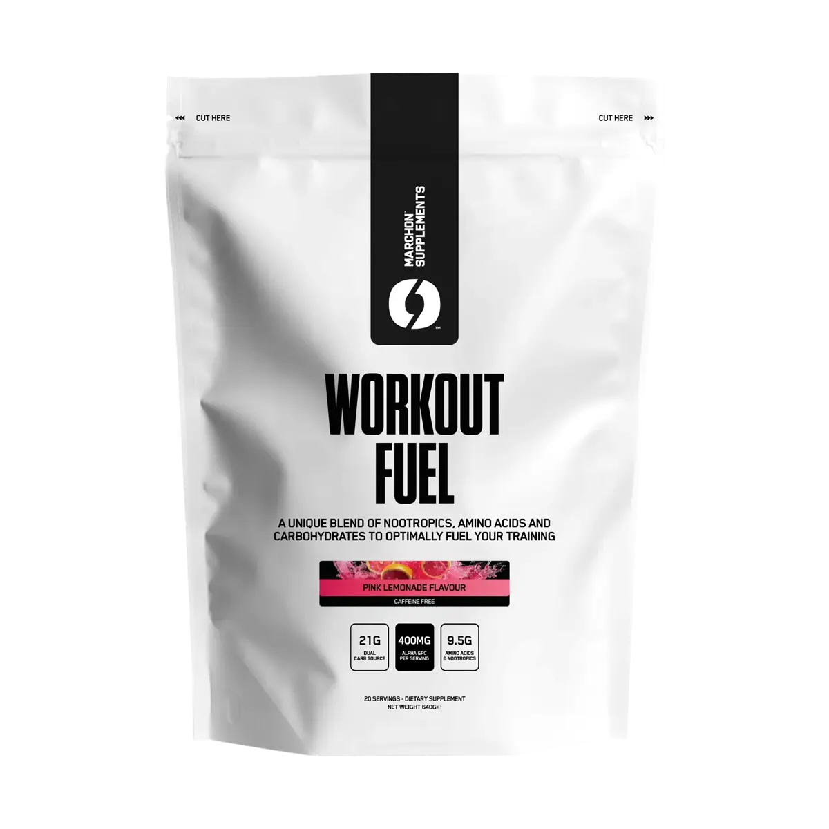 Marchon Supplements Workout Fuel 2.0 Caffeine Free