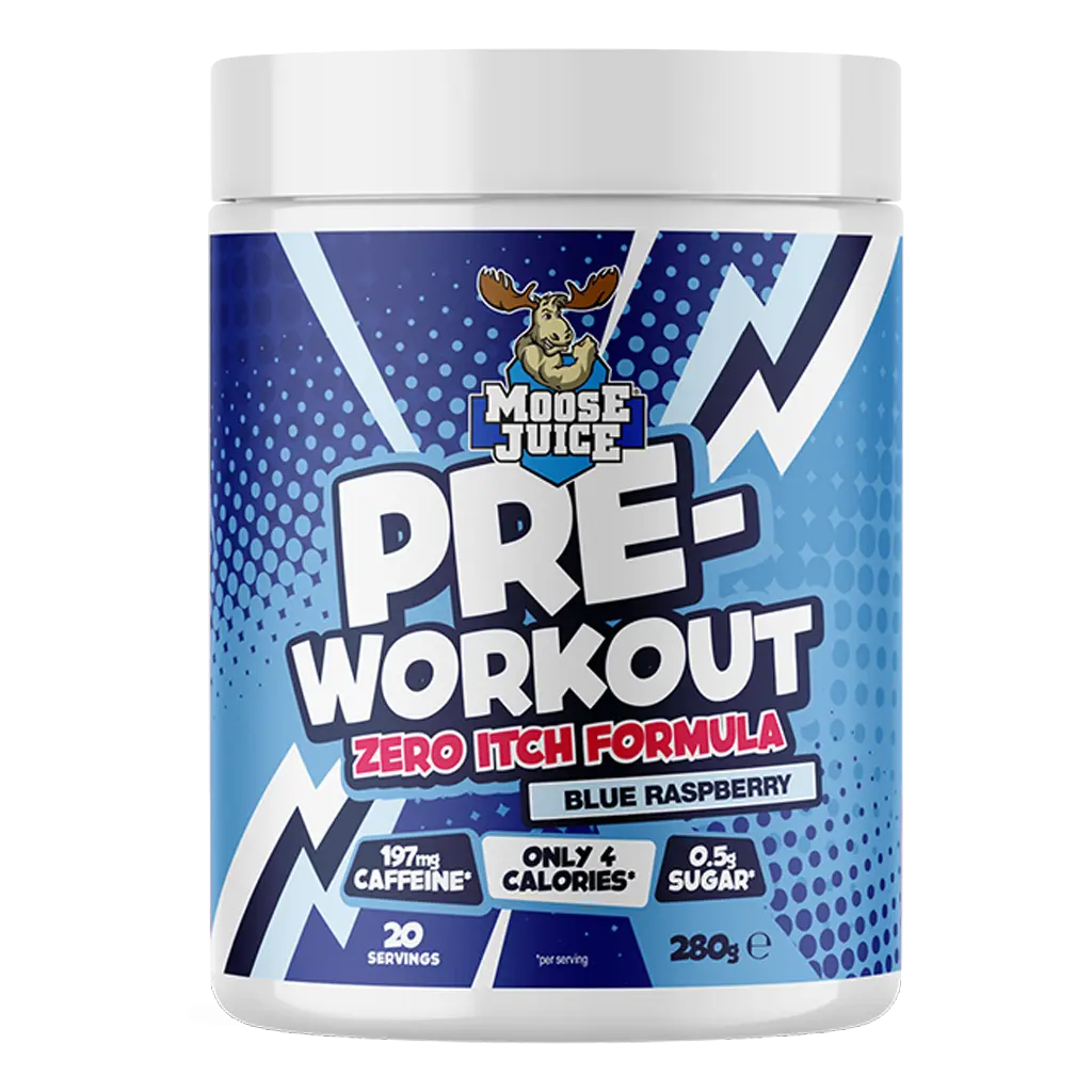 Muscle Moose Pre-Workout - Zero Itch Formula