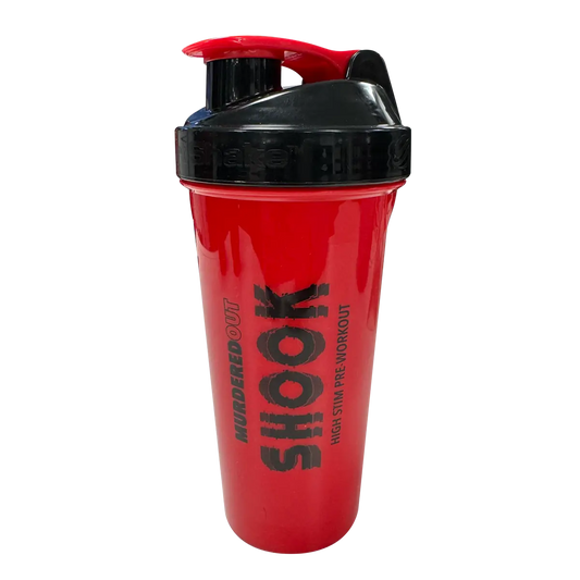 Murdered Out Smartshake Shook Shaker Red & Black