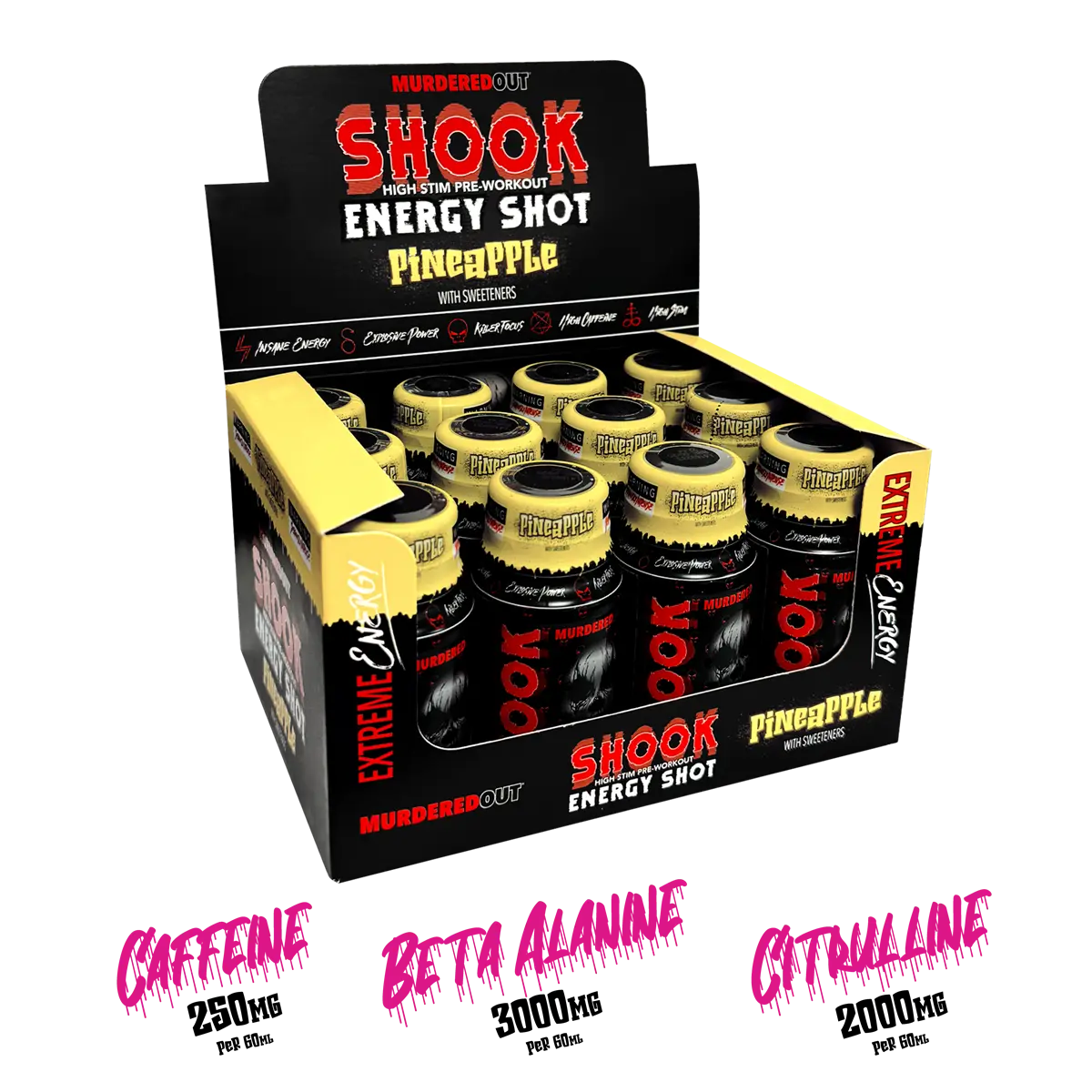 Murdered Out Shook Energy Shot
