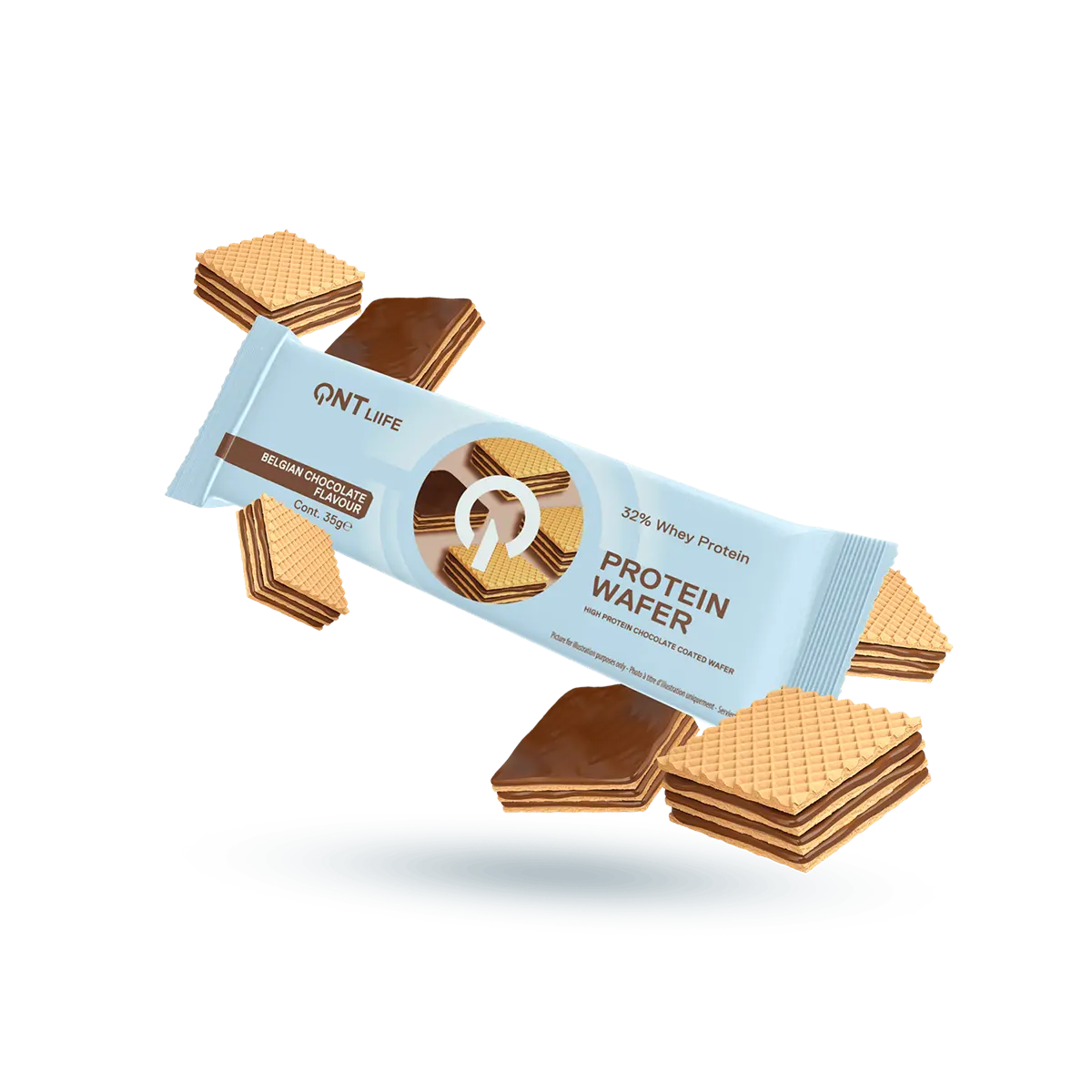 QNT Protein Wafer Bar 32%