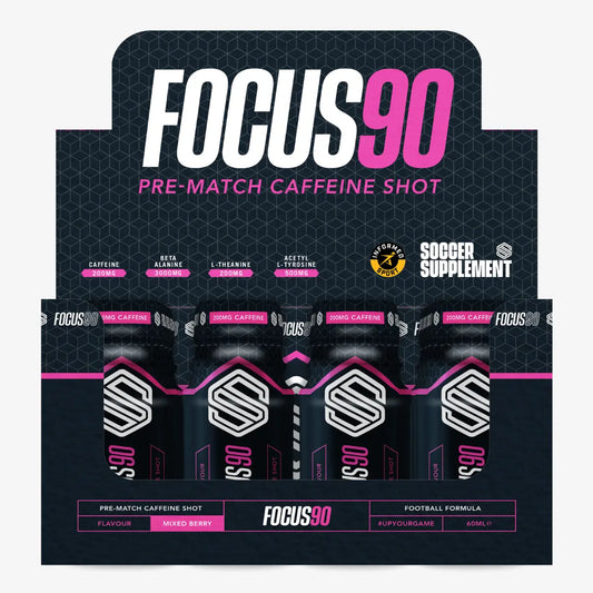 Soccer Supplement Focus Shot Caffeinated Drink