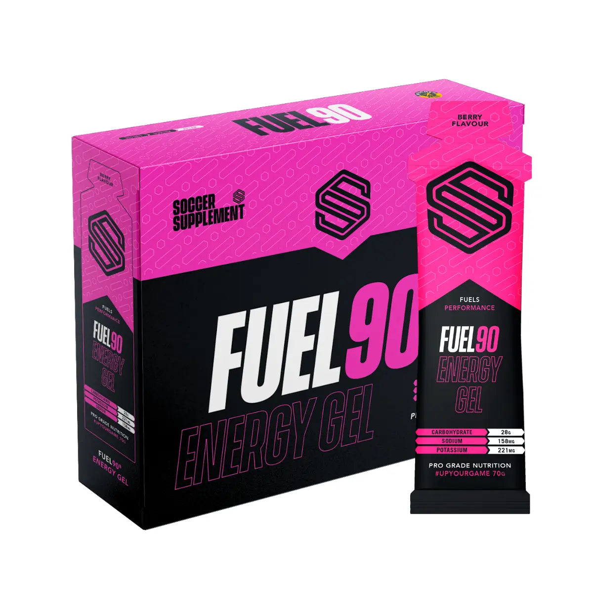 Soccer Supplement Fuel90 Energy Gel