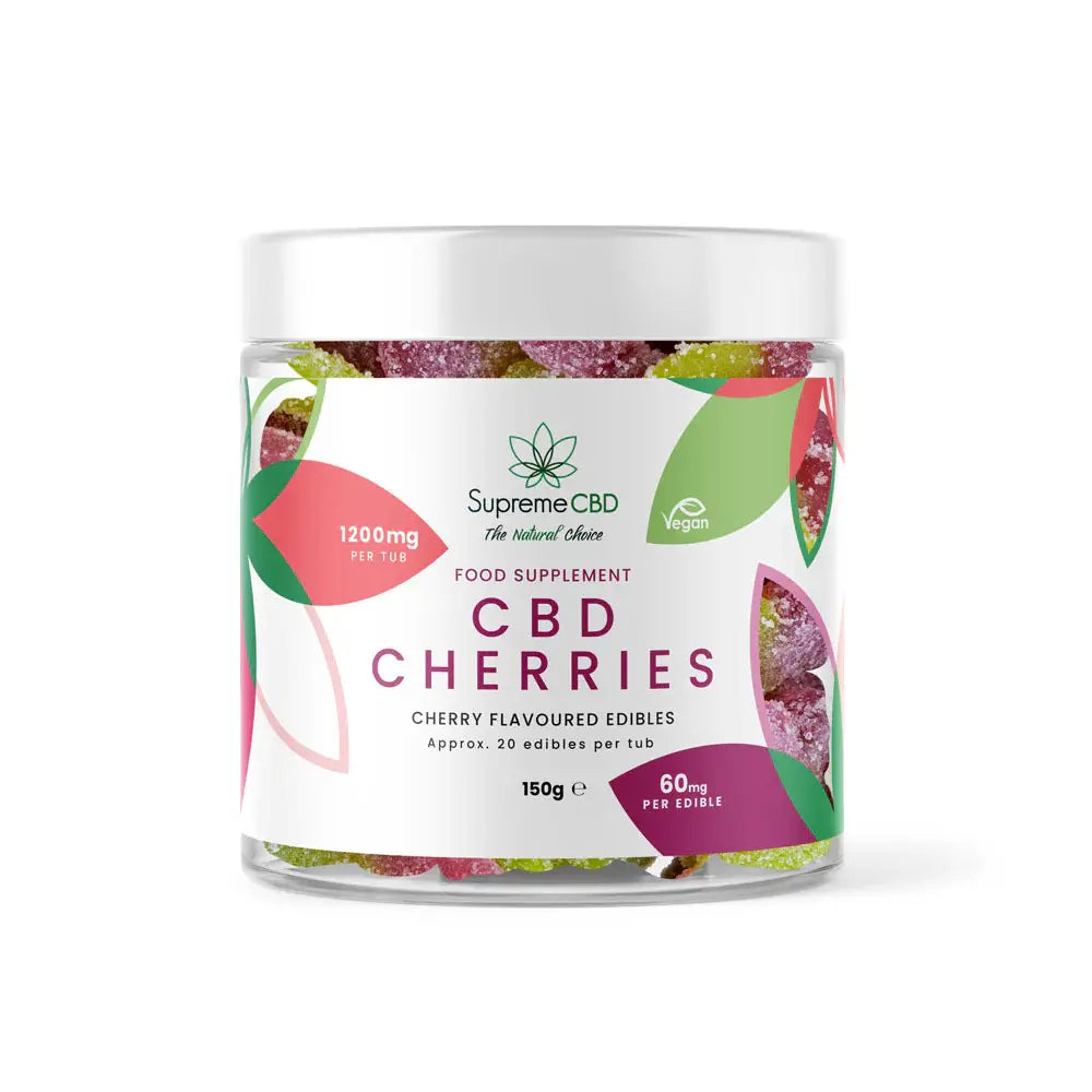 Supreme CBD Super Stength CBD Gummy Small Tub (1200mg)