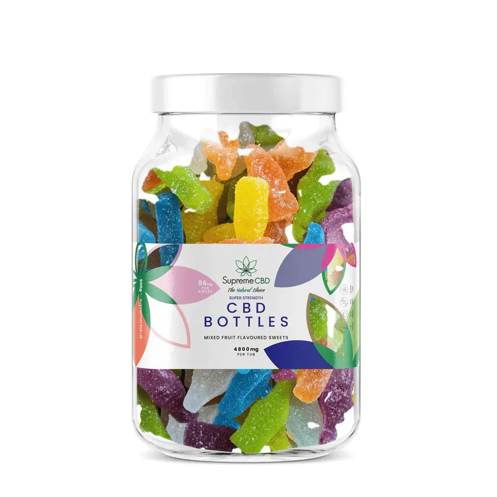 Supreme CBD Super Strength CBD Gummies Large Tub (4800mg)