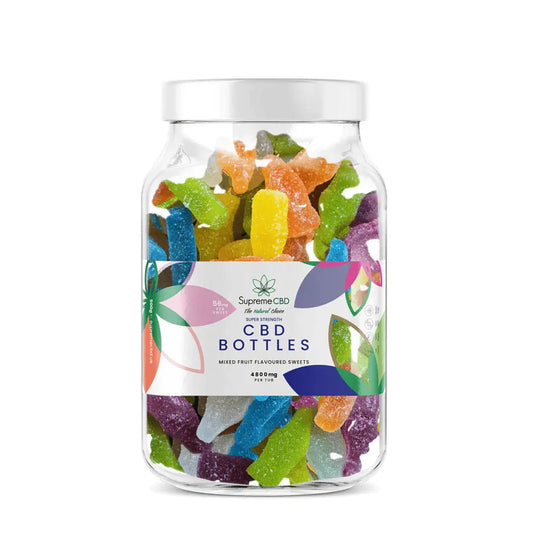 Supreme CBD Super Strength CBD Gummies Large Tub (4800mg)