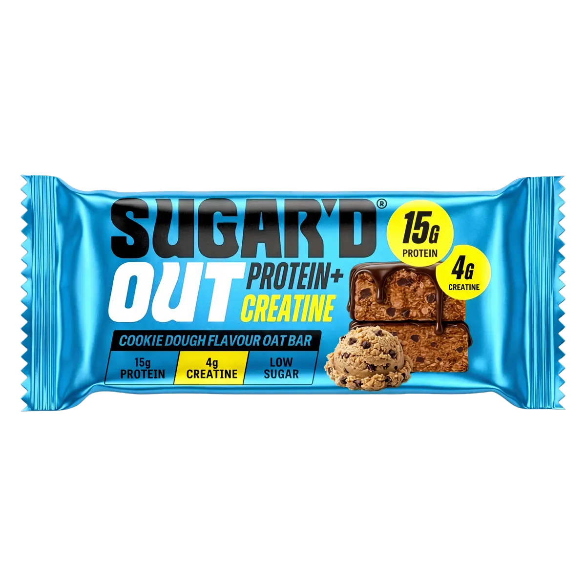 Sugar'd Out Protein + Creatine Oat Bar