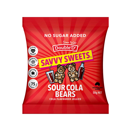 Savvy Sweets Berry Bears Raspberry & Grape